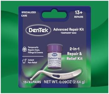 DenTek Temparin Max Caps & Fillings Repair Kit - 0.0733 oz, Pack of 4