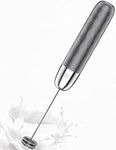 Maestri House Rechargeable Milk Frother, Handheld Electric Foam Maker Waterproof Detachable Stainless Steel Whisk Drink Mixer Foamer Mini Blender for Matcha, Lattes, Cappuccino