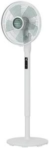 Rowenta Turbo Silence Extreme +, ventilateur à pied avec 16 vitesses et 3 modes automatiques, ventilateur silencieux avec technologie Effitech, oscillation 120 degrés, hauteur réglable, VU5890
