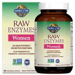 Garden of Life, RAW Enzymes, Women 50 & Wiser, 90 Veggie Caps