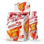 HIGH5 Caffeine Energy Gels - Quick Release Sports Gels to Power Muscles for Peak Performance - Natural Fruit Juice - On The Go Energy Boost for Running, Cycling and Endurance (Raspberry, 20 x 40g)