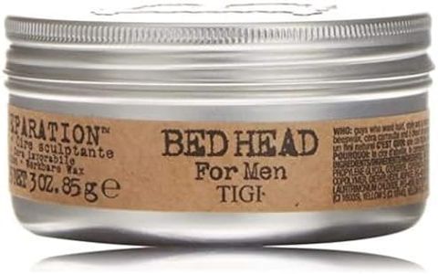 Tigi Tigi Bed Head for Men Matte Separation Workable Wax, 3 Oz/ 85g, 4.8 Oz