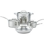 Cuisinart 77-7 Chef's Classic Stainless 7-Piece Cookware Set