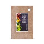 Beidon Anti-Bacterial Single Solid BlockWooden Chopping - Mango Wood Cutting Board with Hole (X-Large)