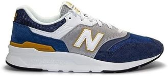 New Balance Men's 997h V1 Sneaker, Atlantic Blue/Rain Cloud, 10.5 US