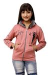 FELLAMO Girls Faux Fur Cat Print Hoodie-90 Pink 11-12 Years