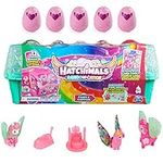 Hatchimals CollEGGtibles, Rainbow-Cation Llama Family Carton with Surprise Playset, 10 Characters, 2 Accessories, Kids Toys for Girls Ages 5 and up