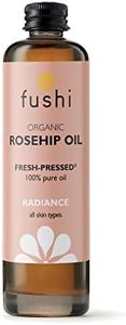 Fushi Organic Rosehip Seed Oil 100 ml | min Vitamin E 18.3 mcg/g | Fresh-Pressed | Best for Scars, Fine Lines & Stretch Marks | Ethical & Vegan Society Approved | Manufactured in the UK