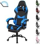 Advwin Gaming Chair with Footrest a