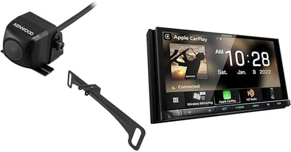 KENWOOD DMX958XR EXCELON Reference 6.8" Full HD Capacitive Touchscreen Car Stereo Receiver | Plus KENWOOD CMOS-230LP Universal Backup Camera