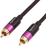 Amazon Basics RCA Audio Subwoofer Cable - 35 Feet