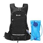 Hydration Backpack for Men and Women, CestMall Water Pack with 2L Water Bladder Lightweight Hiking Rucksack Hydration Vest Bag Pack Perfect for Outdoor Cycling Marathon Running Skiing Camping Climbing