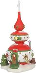 Department 56 North Pole Village Finny's Ornament House Lit Building, 9.5 Inch, Multicolor