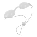EXCEART Tanning Bed Goggles Eye Protection Silicone Goggle Flexible Safety Eyeshields Eye Patch for Hair Removal Beauty Cosmetology