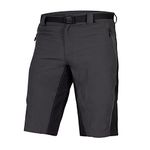 Endura Men's Hummvee Shorts with Liner, Grey, 2XL