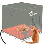 Large Heated Cat House for Outdoor 