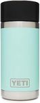 YETI Rambler Hotshot Bottle, Vacuum Insulated Stainless Steel Bottle with Hotshot Cap, Seafoam, 12 oz (354 ml)