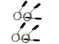 FITIFY Gym Rod Spring Lock 50mm | Olympic Barbell Collar Clips for 2inch bar (2 Pair) (4)