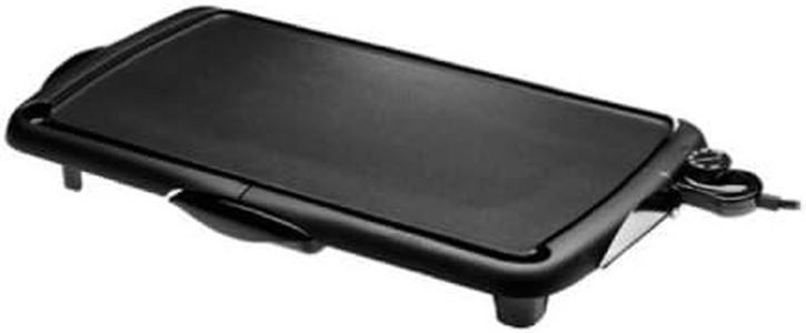 Presto 07037 Jumbo Cool Touch Electric Griddle, Black