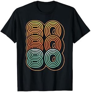 Musica Anni '80 Idea Regalo Costume Anni '80 Maglietta