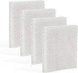 4PACK Humidifier Filters HFT600C Filter T for Honeywell HEV615 and HEV620 Compatible with HFT600T HFT600PDQ