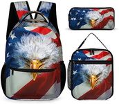 DTCCET 3PCS Classic Eagle Backpack 