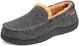 Zigzagger Men's Moccasin Slippers M
