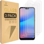 Mr. Shield [3-Pack]- Mr Shield for Huawei P20 Lite [Tempered Glass] Screen Protector with Lifetime Replacement Warranty