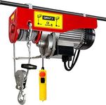 GIANTZ Electric Hoist Winch Crane 300/600Kg Rope Tool Remote Chain Lifting Cable