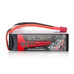 GOLDBAT 2200mah 4S 50C 14.8V lipo battery Soft Case RC lipo battery with Dean-Style T Connector for RC Car Airplane Helicopter Boat Buggy Truck Helicopter Airplane Racing Models