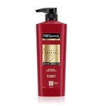 TRESemme Keratin Smooth+ Shampoo 580ml With Keratin Protein and Argan Oil | Salon-Like Smooth Hair | Up To 72H Frizz Control