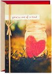 Hallmark Valentine's Day Greeting Card (Jar with Heart Cutout)