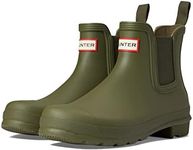 HUNTER Mens WFS1013RMA Rain Boot, Olive Leaf, 9 US