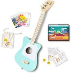 Loog Mini Acoustic kids Guitar for Beginners 3-strings Ages 3+ Learning app and lessons included