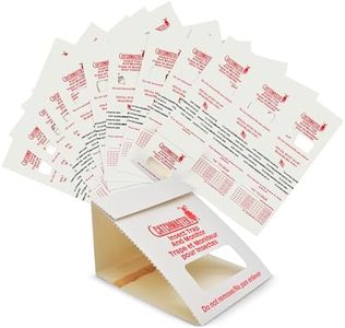 Catchmaster Strong Cockroach Killer 30x 100i - Powerful, Long-Lasting Cockroach Glue Traps | Easy Setup, Effective for 1 Year | Non-Toxic, High-Efficiency Cockroach Traps, Made in USA