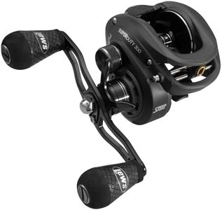 Lew's SuperDuty 300 Speed Spool 7.2:1 Right Hand Baitcast Reel, 190/14 - 35"