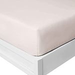 Yorkshire Bedding 25 Cm Fitted Bed Sheets - Super Soft Deep Fitted Sheet Brushed Microfibre Anti Wrinkle Bedsheet Breathable & Fade Resistant (Cream, Double)