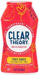 Clear Theory Water Flavoring Drops with Electrolytes, Water Enhancer Liquid Flavored Water Drink Mix, Hydration for Kids, Vegan, Gluten Free, Low Calorie, Fruit Punch, 4 Pack, 1.62 Fl Oz Bottles