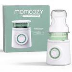 Momcozy Portable Bottle Warmer for Travel, Double Leak-Proof Travel Bottle Warmer with Fast Heating, Safety Material Baby Bottle Warmer for Dr. Brown, Philips Avent, Medela, Tommee Tippee, Comotomo