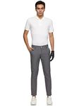 Men's Active Lite Golf Pants with Tee Pockets & Glove Holder - Steel Grey (30) Slim Fit