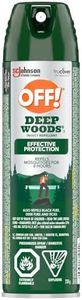 OFF! Deep Woods Insect and Mosquito Repellent, Bug Spray for Camping, Bug Repellent Safe for Clothing, 230 g (Packaging May Vary)