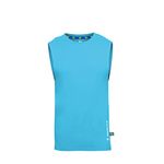 Banana Boat UPF 50+ Water Proof Muscle T Shirts for Mens Sleeveless Polyester Shirts Workout Tank Tops Rash Guard for Men, Aqua, L