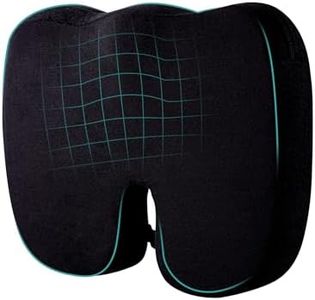 Kiimora Coccyx Seat Cushion for Tailbone and Lower Back Pain Relief Polyurethane Foam Comfort Support Pad