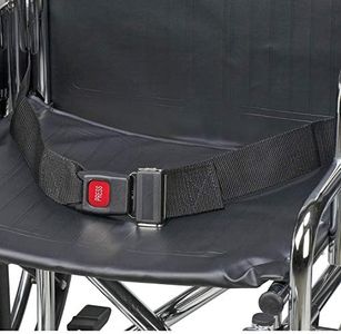 DMI Wheelchair Seat Belt, Wheelchair Safety Harness, Black