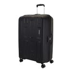 American Tourister Ivy 2.0-8 Wheel, 79 CM Large Hard PP Check-in Suitcase for Travel/Trolley Bag for Travel/Travel Bag with Combination Lock & Smooth Sliding Double Wheel - Black