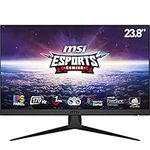 MSI G2422 23.8 Inch FHD Gaming Monitor - 1920 x 1080 IPS Panel, 170 Hz / 1ms, 102.58% sRGB Colour Gamut, FreeSync Premium - DP 1.2a, HDMI 1.4b CEC