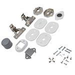 sparefixd Installation Door Hinge Cupboard Kit to Fit Whirlpool Washing Machine