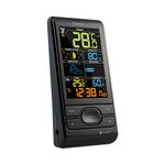 Oregon Scientific Wireless weather station with outdoor sensor with weather warnings (heat, wind, storm, fog, frost) and colour display with adjustable brightness (bright, dimmed, off)