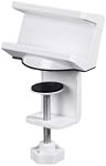 Monoprice 133811 Desk Clamp Holder, White