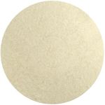 12" Polish Orbiter Pad 437.051 (Single Unit, White) Compatible with Oreck 550MC Orbiter Floor Equipment. Works on Tile, Concrete, Vinyl Surfaces - Polishing Solution